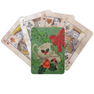 Vintage Christmas Bicycle® Playing Cards