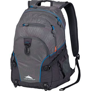 Loop Backpack Charcoal Treads/Mercury/Blueprint   High Sierra School