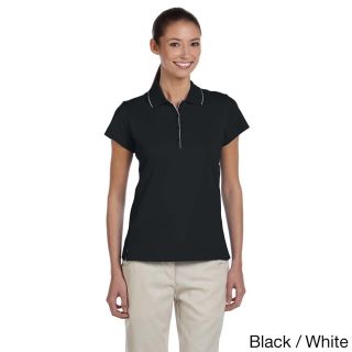 Adidas Womens Climalite Tour Jersey Short Sleeve Polo