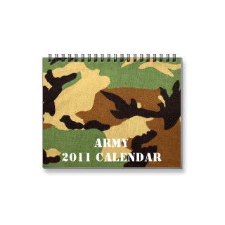 army calendar