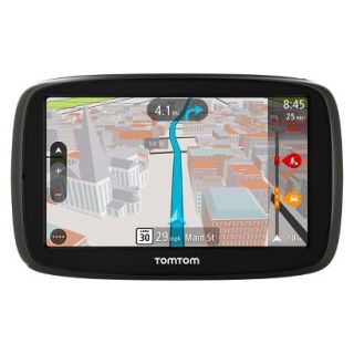 TomTom GO 50 S Portable 5 Touch Screen GPS Navigator   Black/Gray (1FC501900)