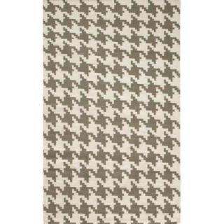 Home Decorators Collection Houndstooth Grey 3 ft. x 5 ft. Area Rug 0166910270