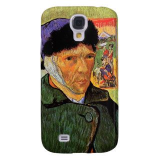 Van Gogh; Self Portrait with Bandaged Ear Galaxy S4 Case