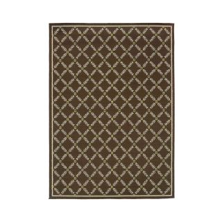 Leaf Lattice Indoor/Outdoor Rectangular Rugs