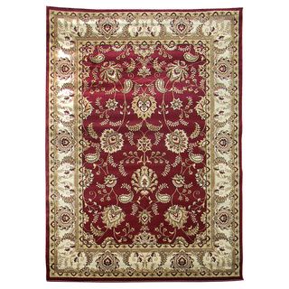 Tiffany 162 Burgundy Area Rug (5x7)