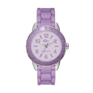 Lacoste Women's Rio 2000688 Purple Rubber Quartz Watch with Purple Dial Lacoste Watches