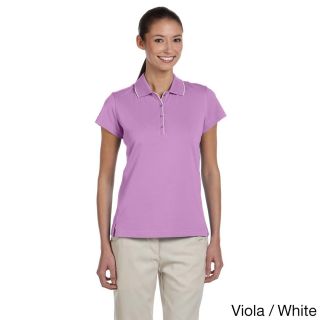 Adidas Golf Adidas Womens Climalite Tour Jersey Short Sleeve Polo Multi Size XXL (18)