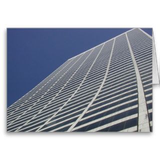 Manhattan Skyscraper Greeting Cards