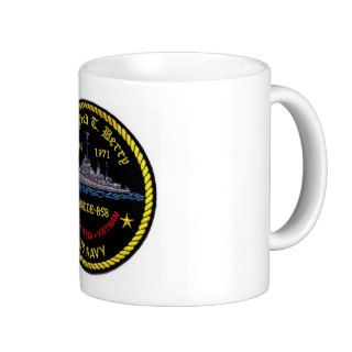 USS FRED T. BERRY (DD 858) AND (DDE 858) COFFEE MUGS