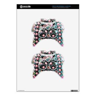 Pink beaded perrsonalized xbox 360 controller skins
