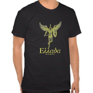 Greek warrior cool t shirt design