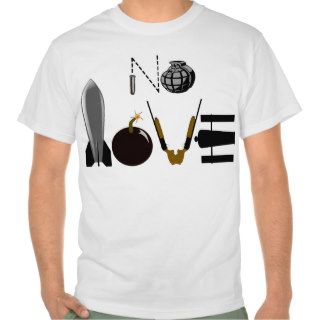 No Love Weapons Tee Shirt