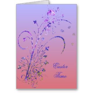 Floral Deco Easter Card
