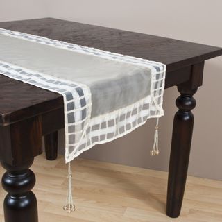 Sheer Butter Table Runner Table Linens