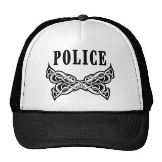 Police Tattoos and Personalized Gifts Hats