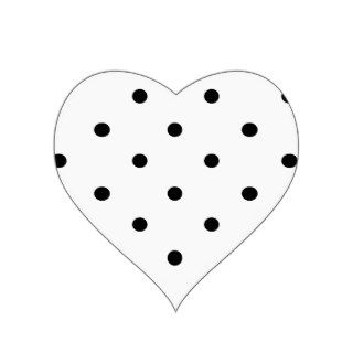 589_polka dots 09 overlay BLACK WHITE POLKADOTS DO Heart Stickers