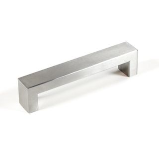 Contemporary Stainless Steel Bold Design Cabinet Bar Pull Handle (Set of 25) Cabinet Hardware
