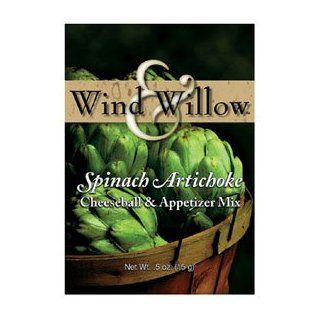 Wind & Willow Spinach Artichoke Cheeseball & Appetizer Mix  Snack Food Dips And Spreads  Grocery & Gourmet Food