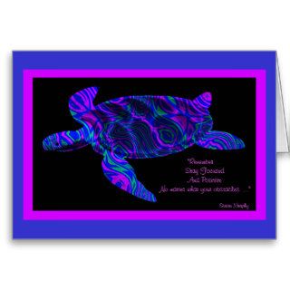 Kaleidoscopic Turtle with Quote Card 2