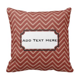 Personalized Masculine Print for Him Throw Pillows