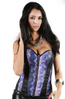 Afterpink Snake Contrast Sexy Fashion Corset Clothing