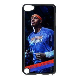 Ipod Touch 5th Hard Shell Case With NBA New York Knicks Carmelo Anthony Background Cell Phones & Accessories