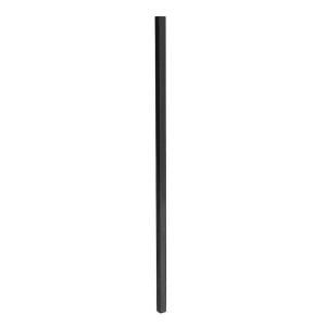 First Alert 2 in. x 2 in. x 66 in. Steel Black Fence Post P266P