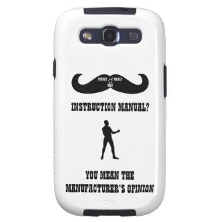 A Real Overly Manly Man   Instruction Manual? Samsung Galaxy S3 Case