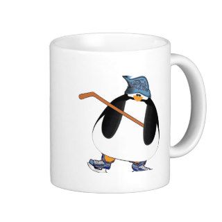 Hockey Penguin see updated design below Coffee Mugs