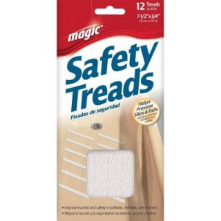 Magic 7 1/2 in. x 3/4 in. Safety Treads for Tubs and Showers (12 Pack) 1872