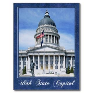 Utah State Capitol building, Salt Lake City Post Card