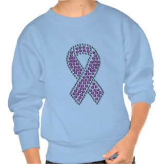 Cancer Gifts (Breast) Symbolic Icon Pull Over Sweatshirts