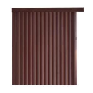 Home Decorators Collection Espresso Bamboo PVC Vertical Blind 7 Pack Louver Set (Price Varies by Size) 10793478807734