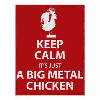 Big Metal Chicken poster
