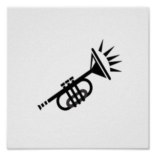 trumpet abstract with spikes black.png print