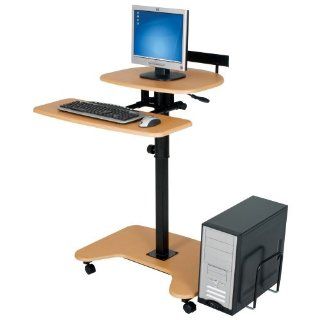 Sit/Stand Pneumatic Lift Height Adjustable Workstation  