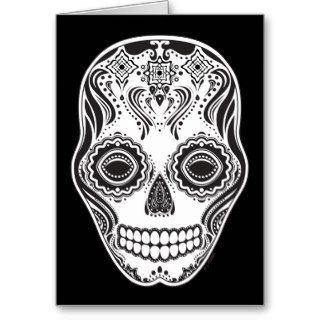 Dia de los Muertos That Girl Skull Card
