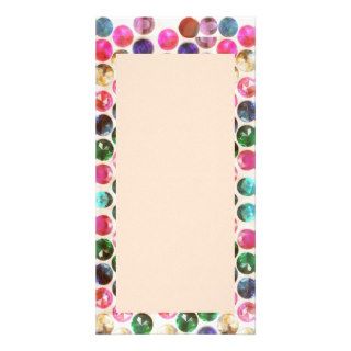 Amazing Grace BORDER FRAME GEM PEARL JEWELS Picture Card