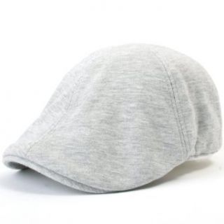 ililily Soft cotton Newsboy Flat Cap Pre curved ivy stretch fit Driver Hunting Hat (flatcap 506 3) at  Mens Clothing store