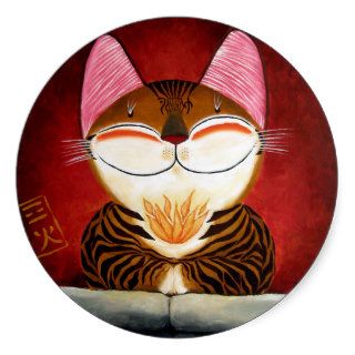 cat art   fire (5 elements) stickers