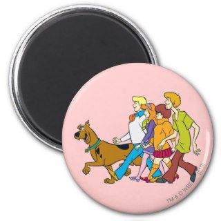 Whole Gang 18 Mystery Inc Magnet