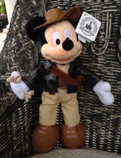 Disney Park Indiana Jones Mickey Mouse Plush Doll NEW Toys & Games