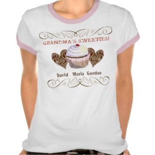 Grandma's Sweeties, Personalized Tee Shirt