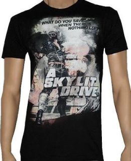 A SKYLIT DRIVE   Apocalyptic   Black T shirt Clothing