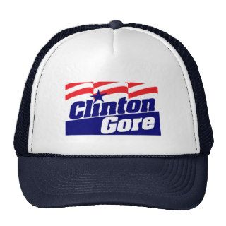 Clinton Gore throwback Hats