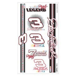 Dale Earnhardt Sr. Official NASCAR 1"x1" Fake Tattoos  Sports Related Merchandise  Sports & Outdoors
