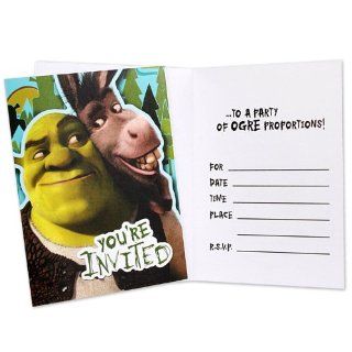 Shrek Forever After Invitations (8) Party Supplies Toys & Games