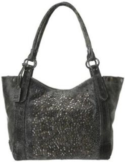 Frye Deborah Shoulder Bag, Slate, One Size Shoulder Handbags Clothing