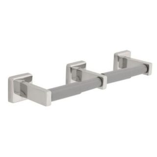 Franklin Brass Century Triple Post Toilet Paper Holder in Polished Stainless Steel 5507B