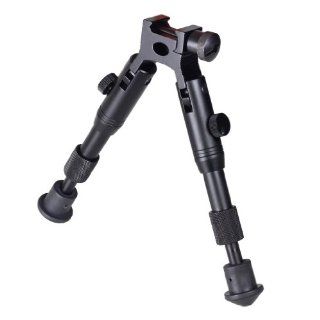 VERY100 Universal Ajustable Height Picatinny Rail/Swivel Mount Tactical Bipod  Gun Monopods Bipods And Accessories  Sports & Outdoors